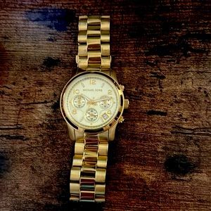 Michael Kors gold tone watch